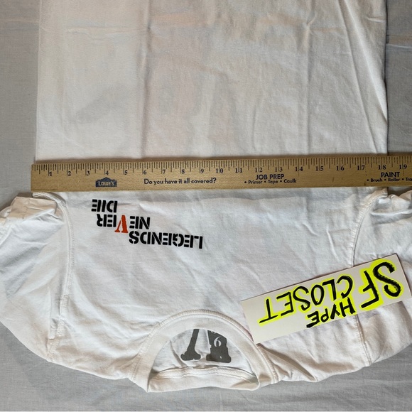 Vlone Butterfly Tee Size Small VLONE T-Shirt White Orange NEW - Picture 4 of 9